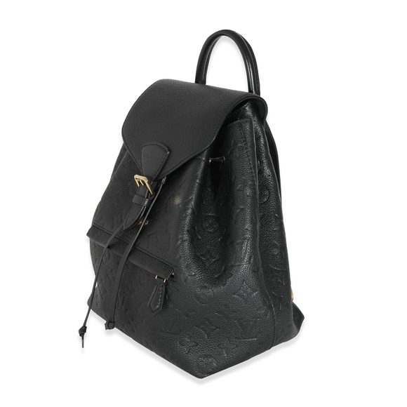 Louis Vuitton Black Monogram Empreinte Montsouris Backpack - Picture 3 of 7